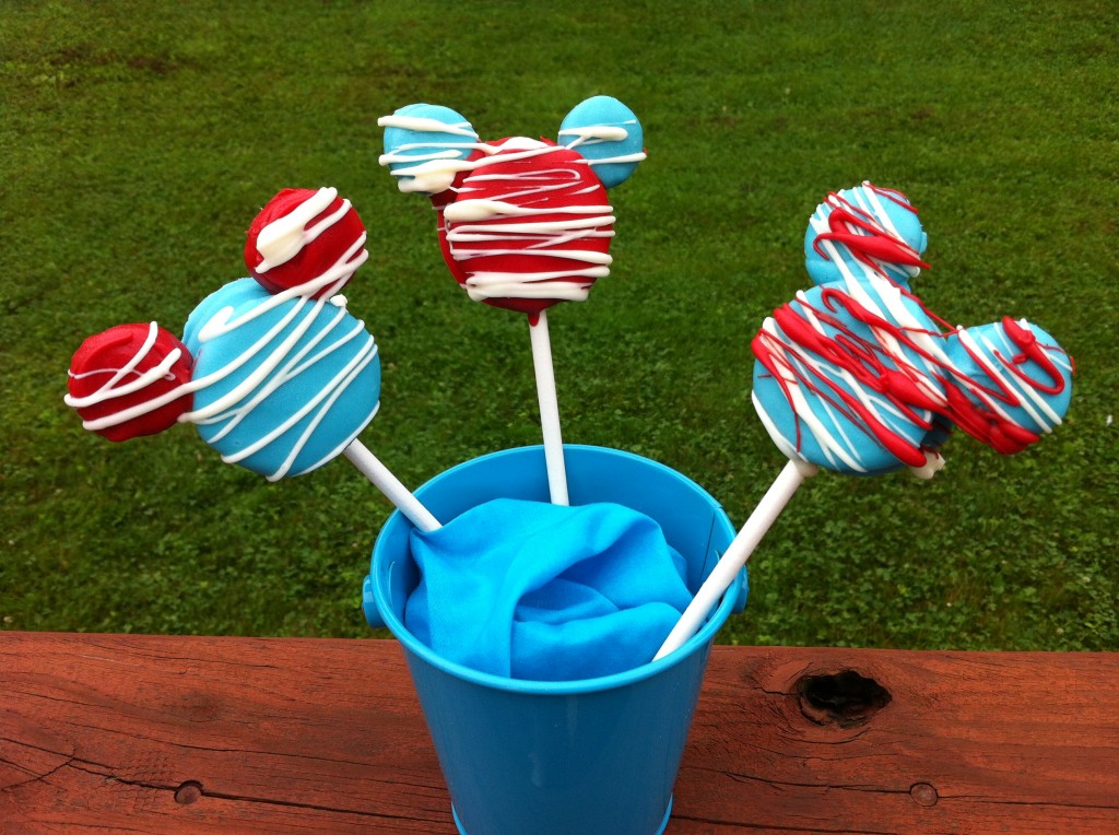 Patriotic Mickey Pops