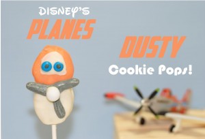 Dusty cookie pops