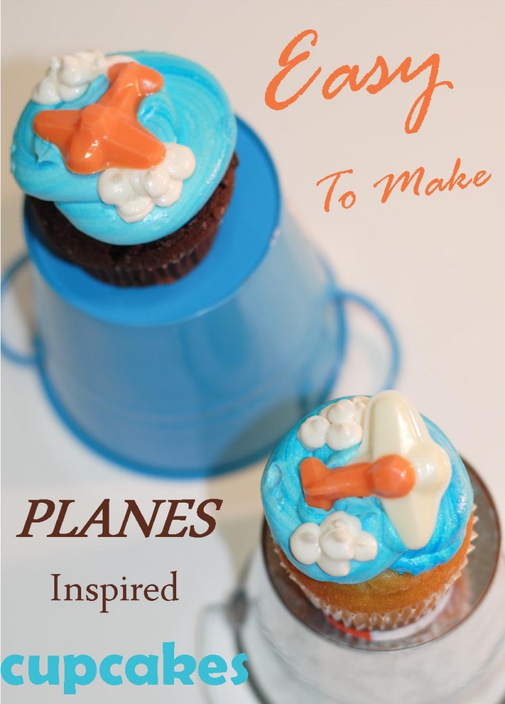 Planes cupcakes