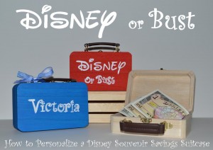 Disney Saving Suitcase