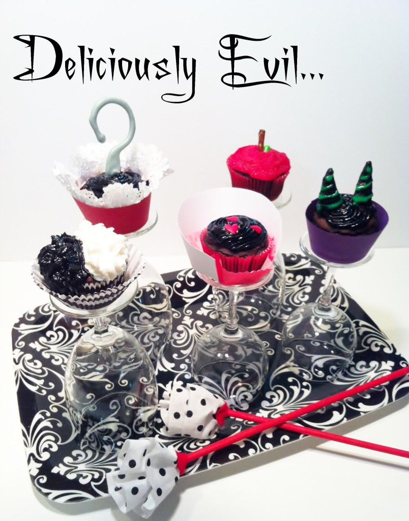 Deliciously Evil Villain Cupcakes