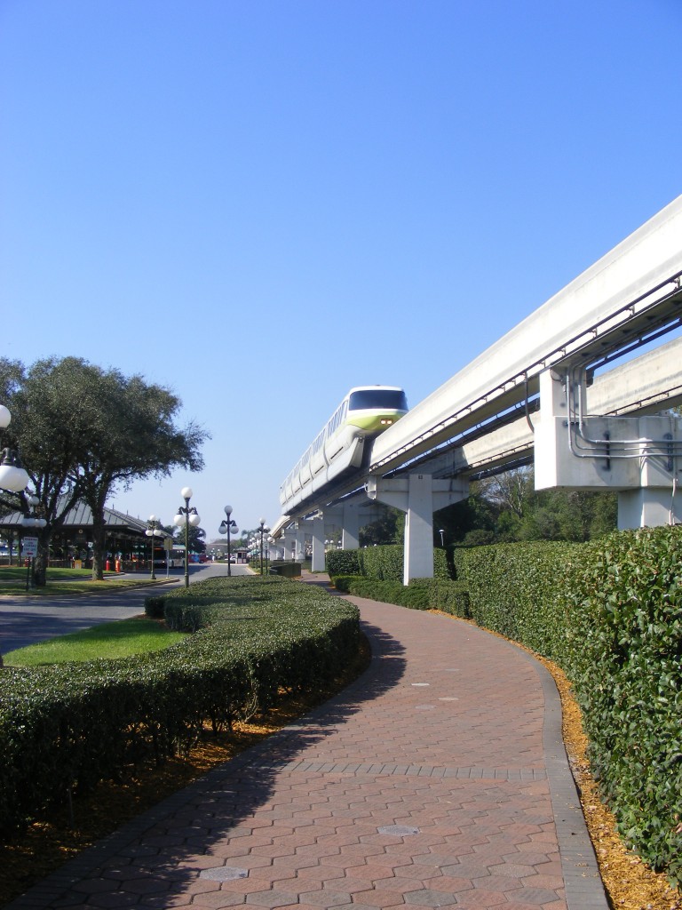 walkway to Magic Kingdom