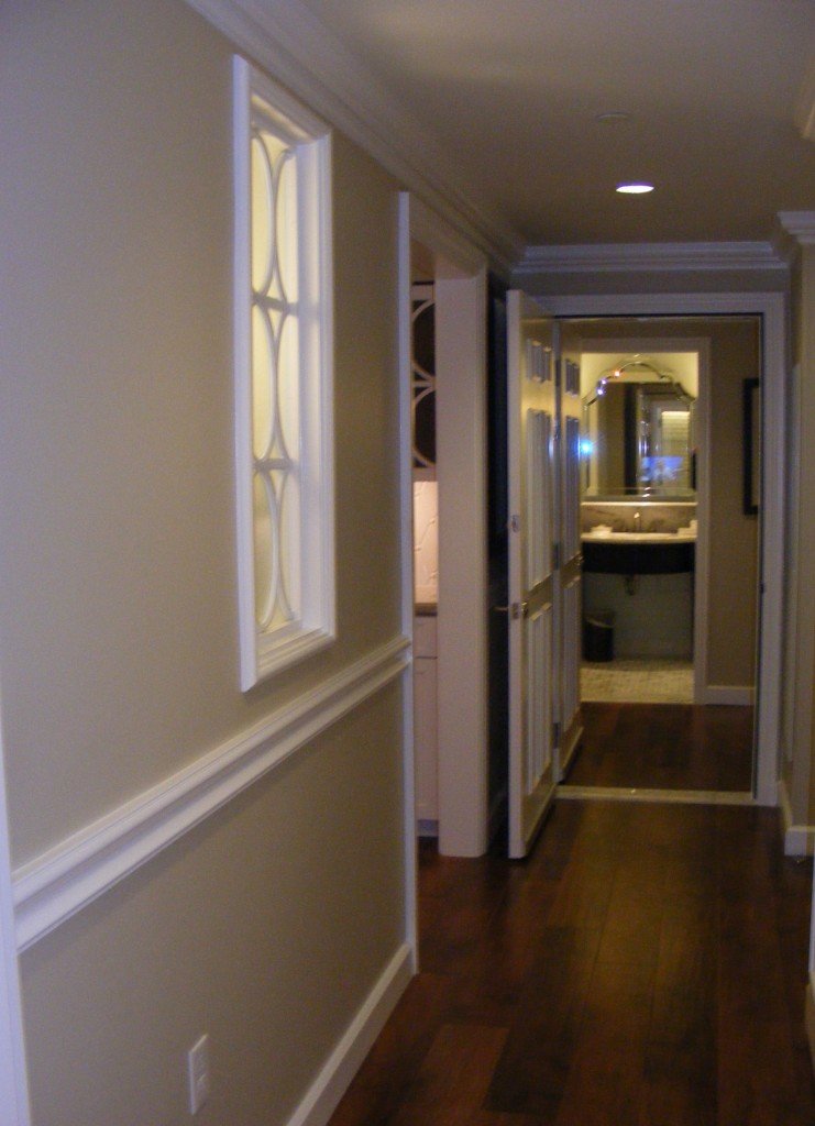 Hallway to the Studio (second bedroom)