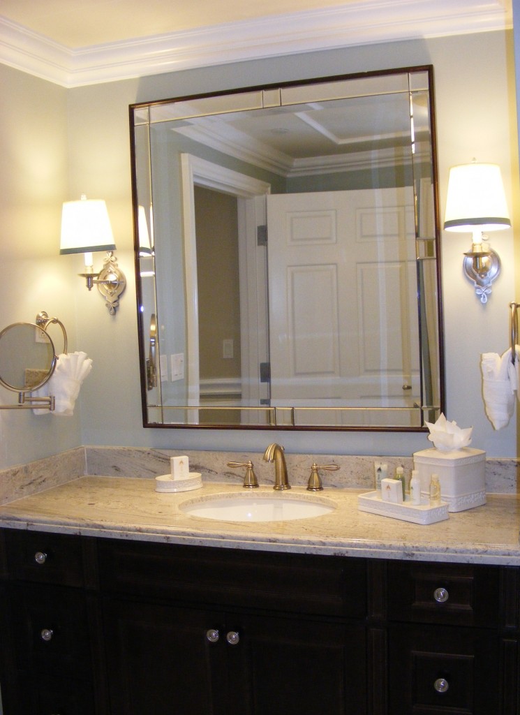 vanity in master bath