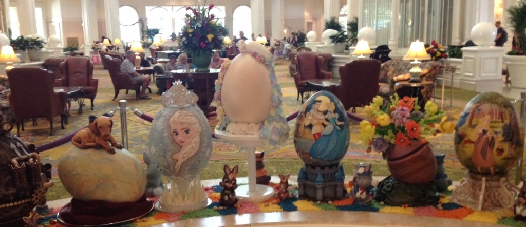 Grand Floridian Easter Eggs in loggy