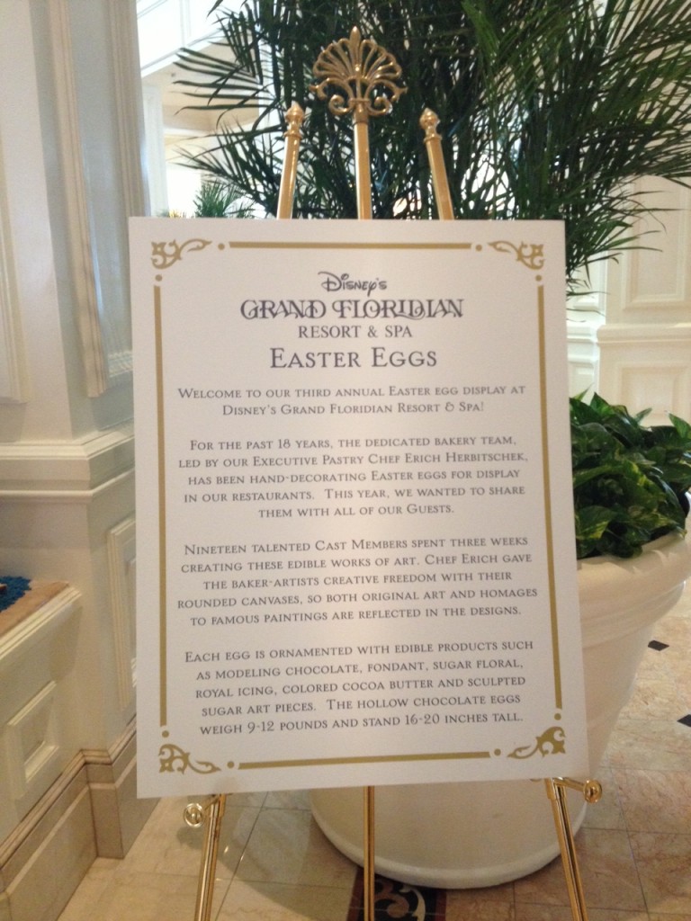 Grand Floridian Easter Eggs