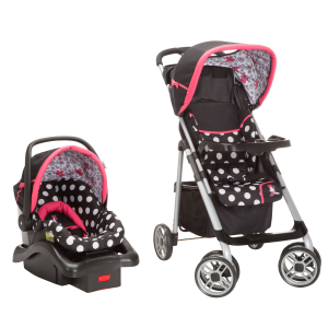 Disney Saunter Sport LC-22 Travel System Coral Flowers Minnie Mouse