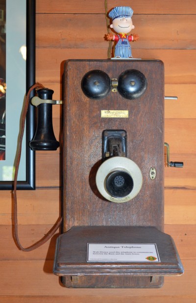 Walt's phone in his barn
