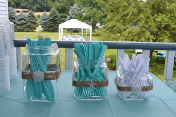 Mermaid party decor